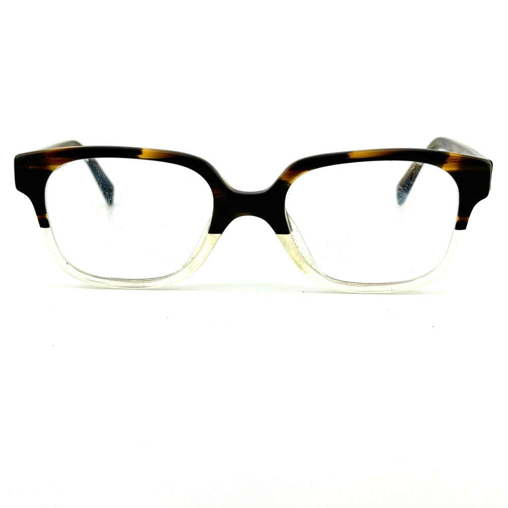 Warby Parker Eyeglasses Vence 204‎ Havana & Clear Fade Frame 50[]19 145 H13277